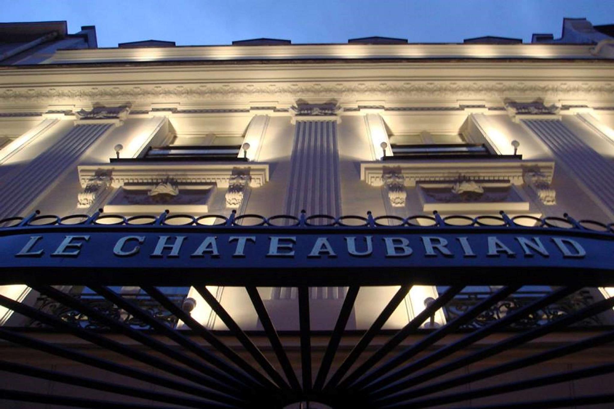 Hotel Chateaubriand Paříž Exteriér fotografie